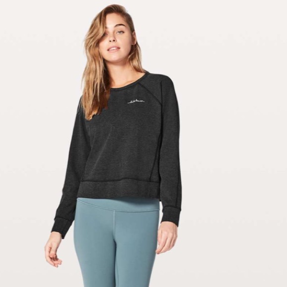 Lululemon loop back crew